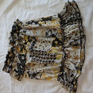 (5 for $20) phenomena ruffle sleeveless shirt size small.